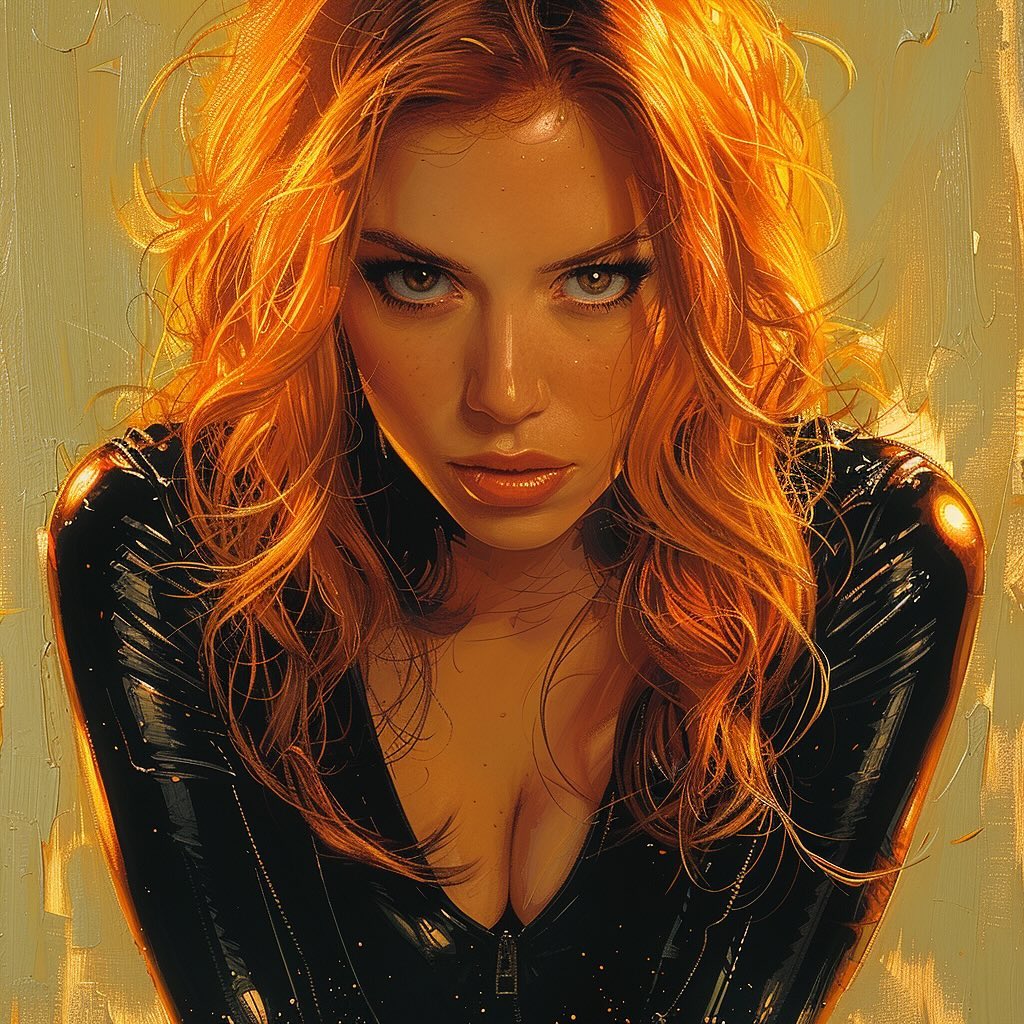 Home-Character-art-using-Scarlett-Johansson-as-Black-Widow 