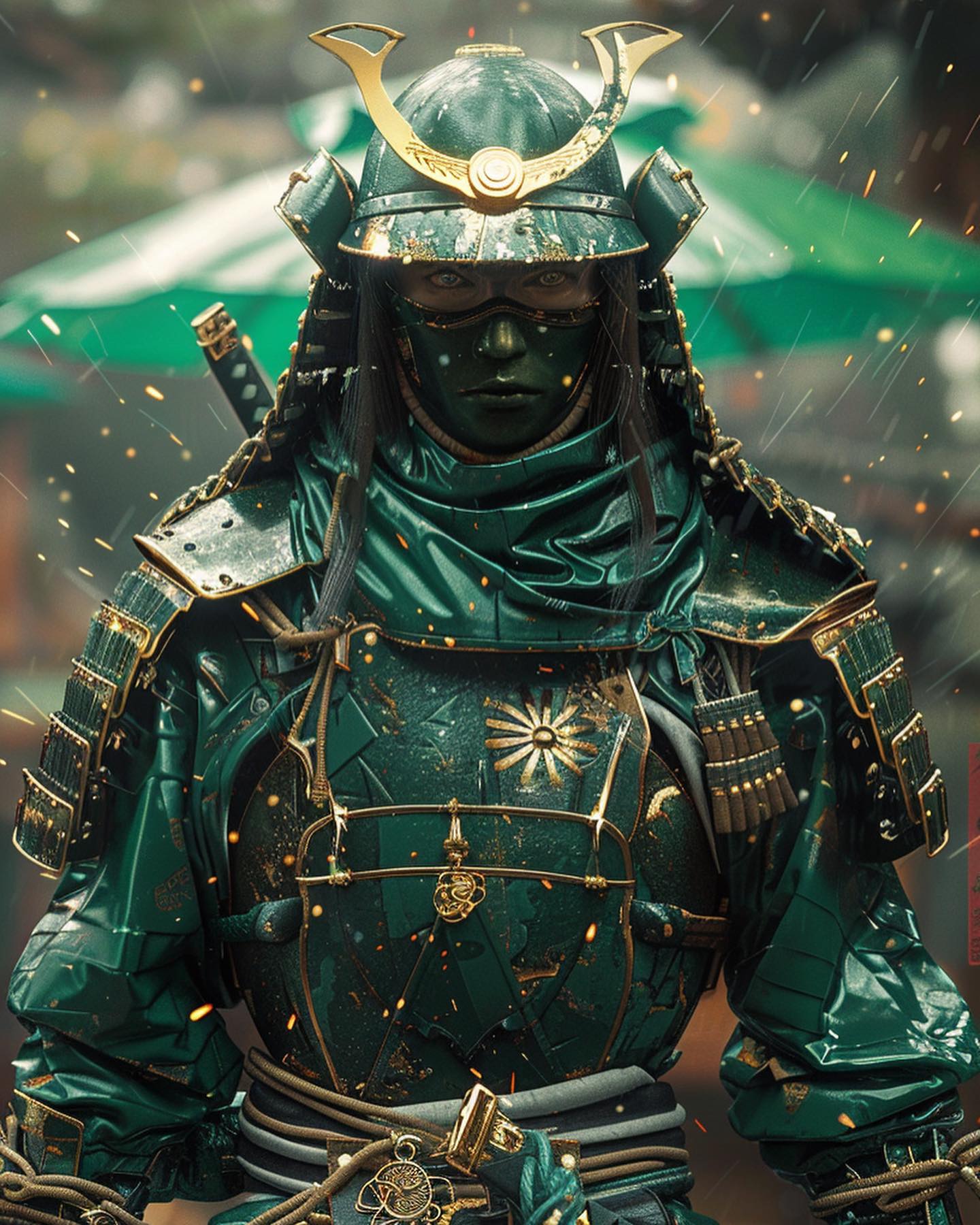Cyberpunk Green Samurai-435502487_17846038620194278_714051398445356166_n 