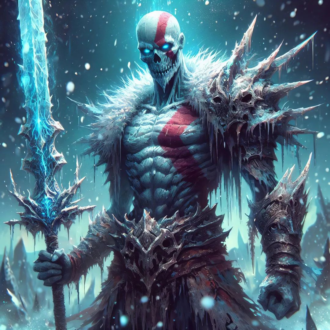 "Kratos, the ice wraith.-437027623_925452555928271_5331964523046386541_n 