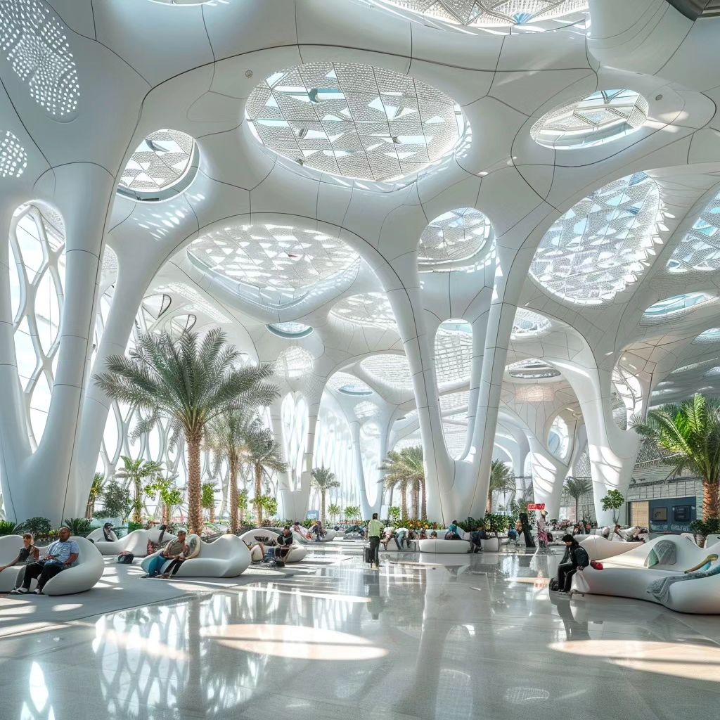 Dubai International Airport Terminal 2 Renovation Proposal for FlyDubai-437289816_1070781183982012_4475893456185909333_n 