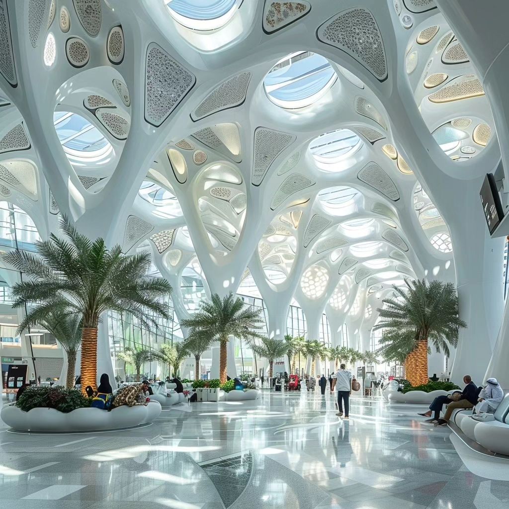 Dubai International Airport Terminal 2 Renovation Proposal for FlyDubai-437296884_1647016632773503_8748668941694102691_n 