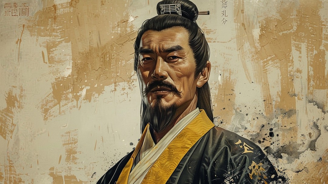 The full body portrait of Sun Tzu, the Chinese general from the Three Kingdoms e-437784258_7840670032644869_1525392305774176070_n 