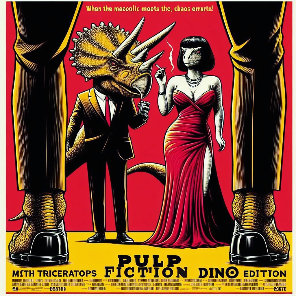 Title: Pulp Fiction (Dino Edition)-438628454_981135716690602_3076662247326469296_n 