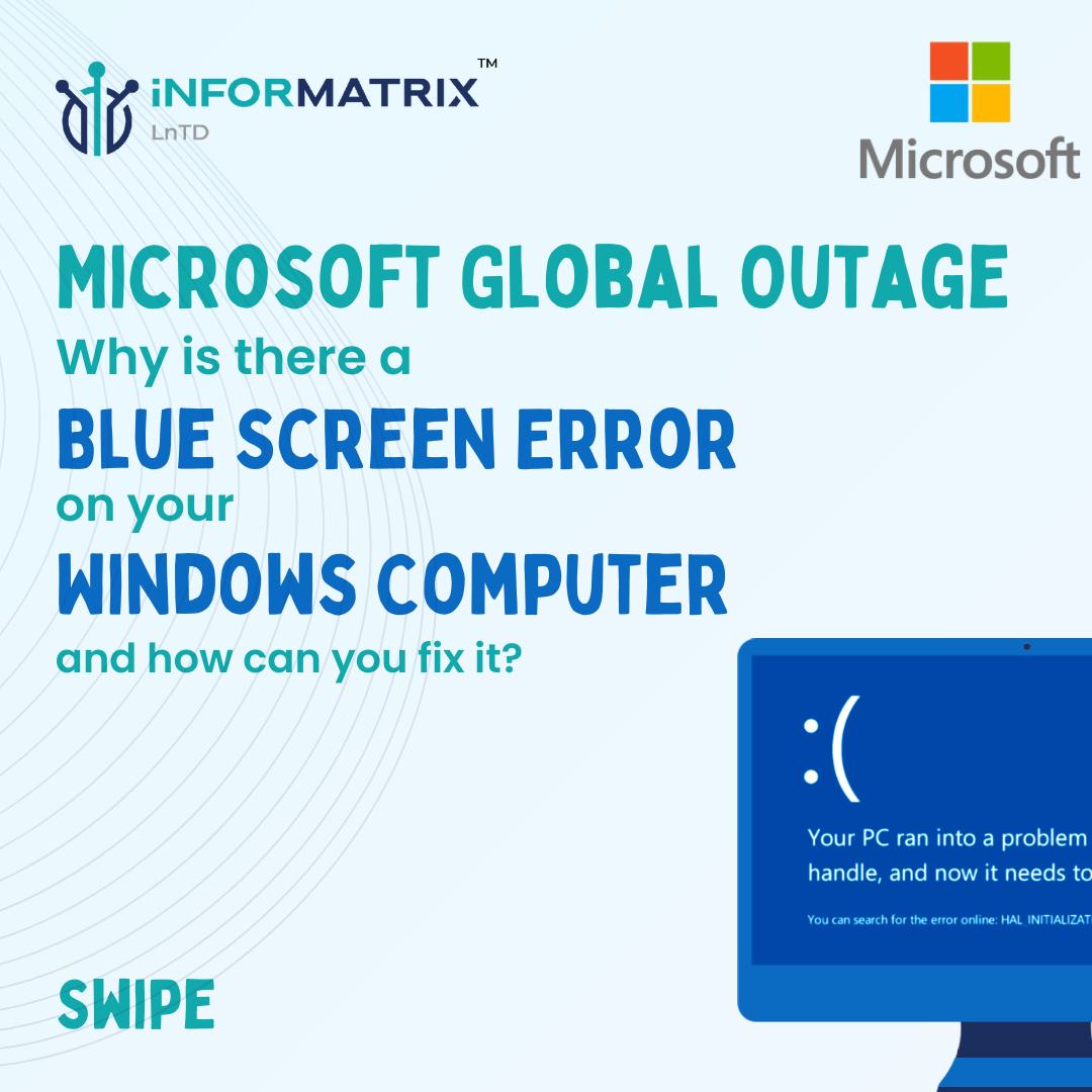 Microsoft global outage  Why is there a Blue Screen Error on your Windows Comput-452912502_1003432885124687_6482442541073294209_n 