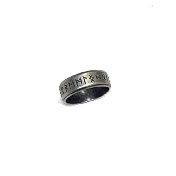 Europe and The United States New Vintage Viking Rune Ancient Ring Men's Fashion Trend Retro Punk Party Accessories Jewelry Gifts