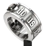 New Personalized Minimalist Niche Creative Trend Death Skull Men’s Fashion Retro Ring Hip Hop Punk Street Party Gift Accessories