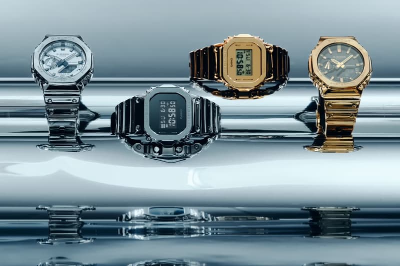 G-SHOCK launches Fine Metallic series with innovative reflective silicone straps for classic GM-5600 and GM-2100