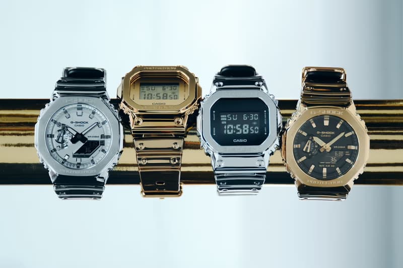 G-SHOCK launches Fine Metallic series with innovative reflective silicone straps for classic GM-5600 and GM-2100