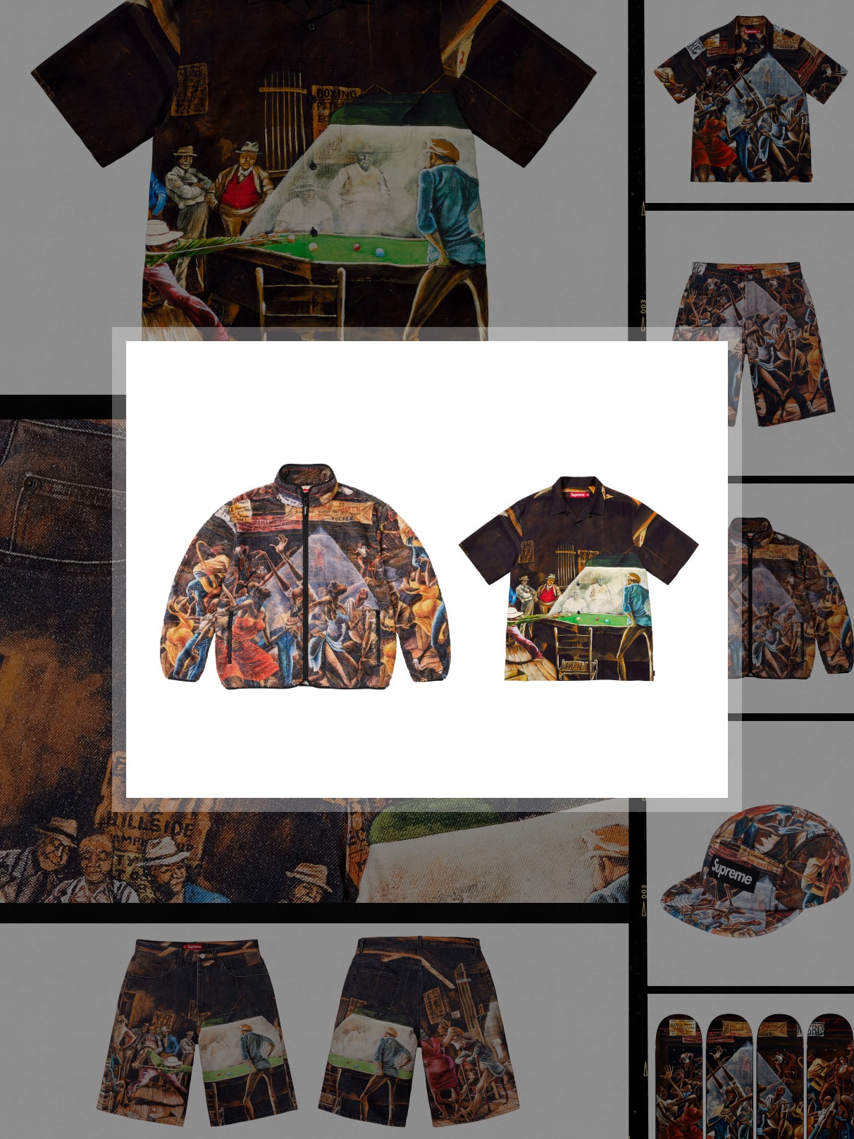 Which artists appeared in Supreme 2025 Spring and Summer Series?