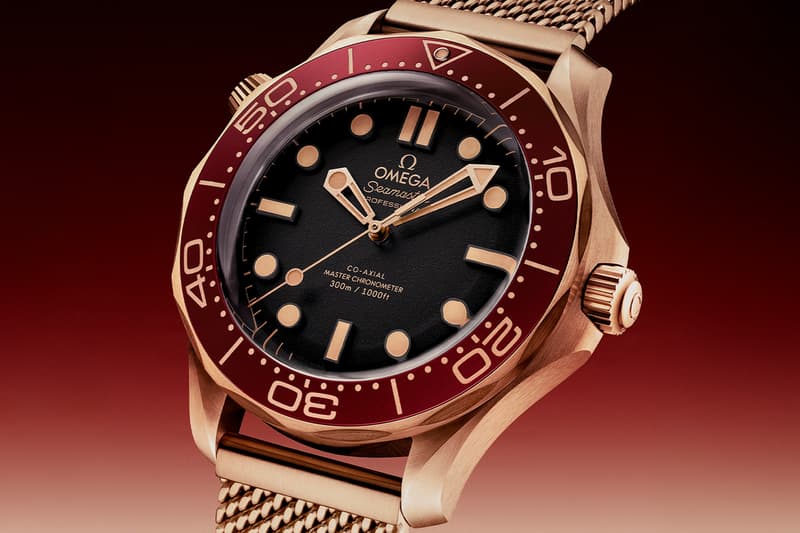 OMEGA launches new bronze gold Seamaster Diver 300M diving watch