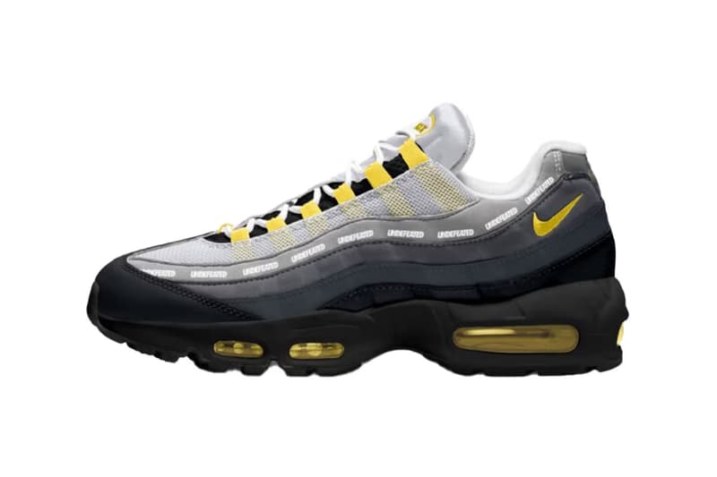 Rumor UNDEFEATED will launch five Nike Air Max 95 joint shoes this year