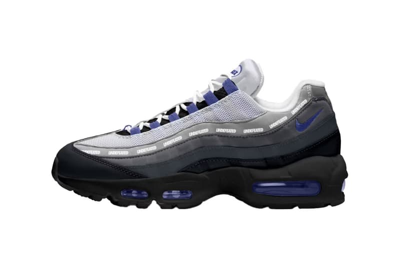 Rumor UNDEFEATED will launch five Nike Air Max 95 joint shoes this year