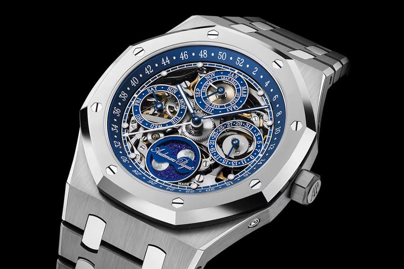 Audemars Piguet officially releases the new 150th anniversary edition of Royal Oak perpetual calendar hollow watch