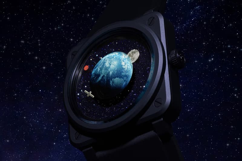 Bell & Ross officially released a limited edition of 999 new space-themed watches