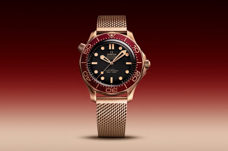 OMEGA launches new bronze gold Seamaster Diver 300M diving watch