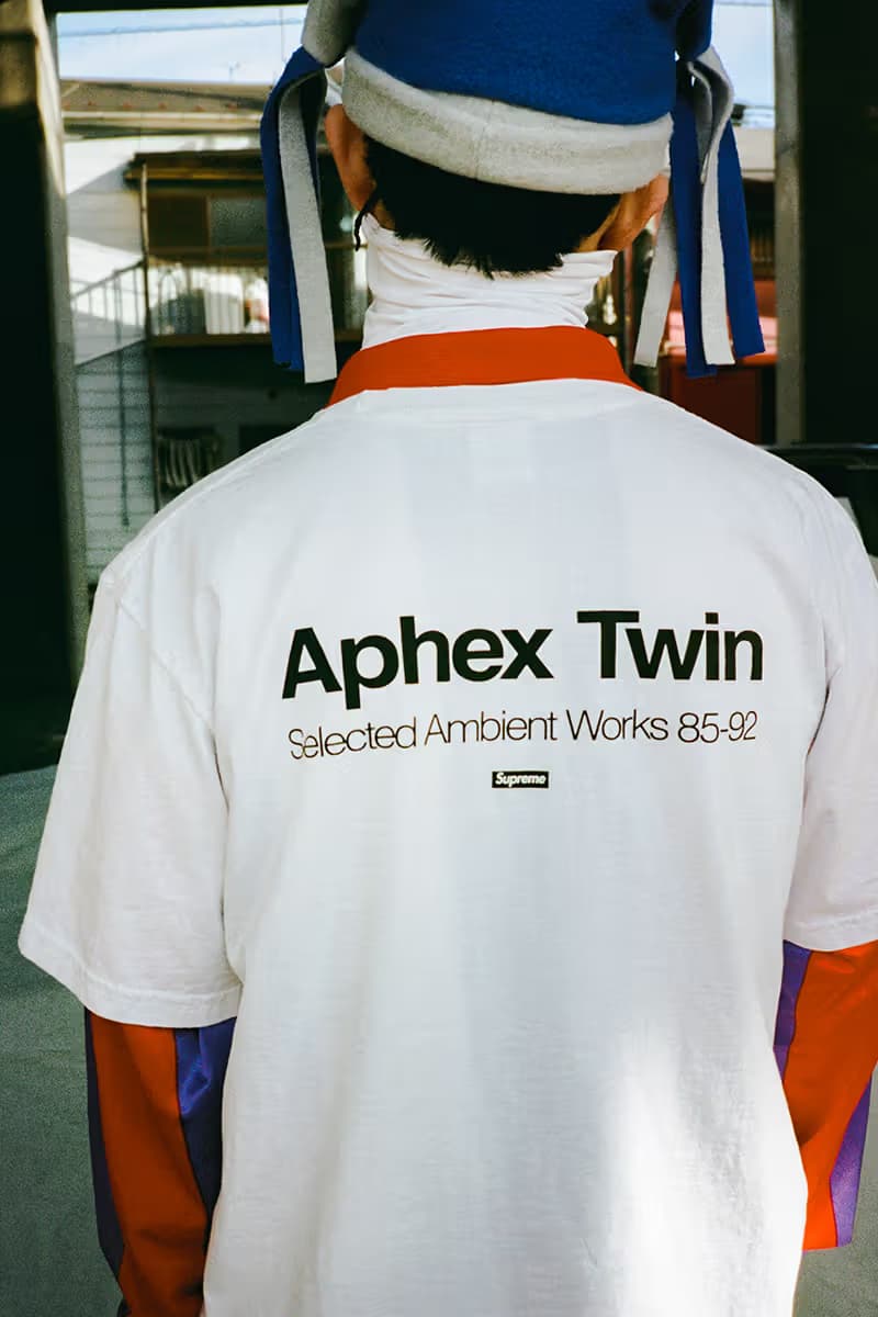 Supreme x Aphex Twin's latest co-branded series officially debuts