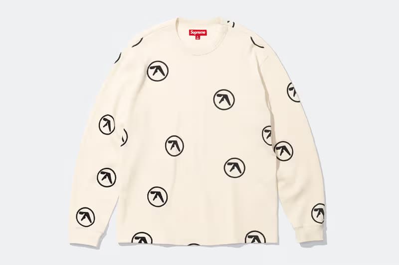 Supreme x Aphex Twin's latest co-branded series officially debuts