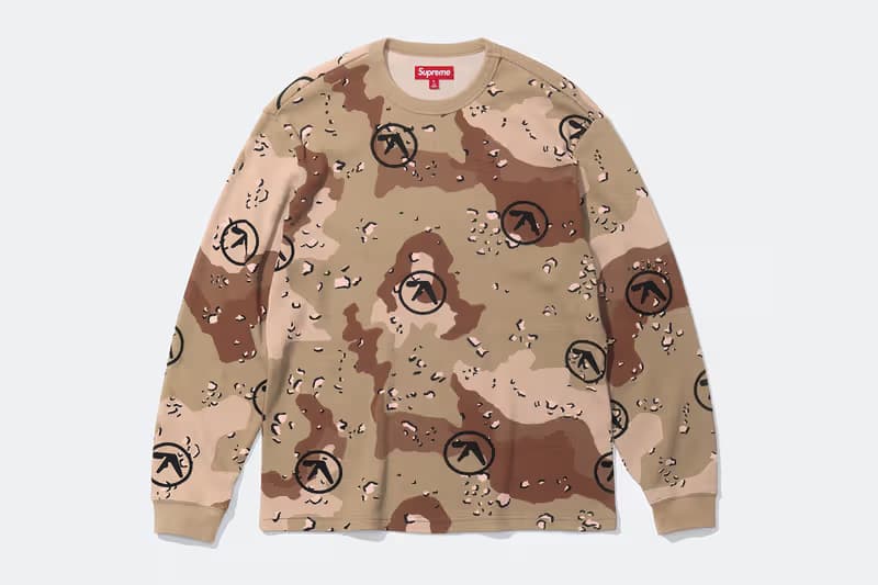 Supreme x Aphex Twin's latest co-branded series officially debuts