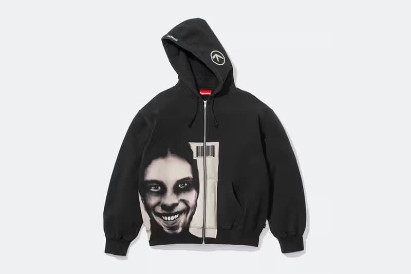 Supreme x Aphex Twin's latest co-branded series officially debuts