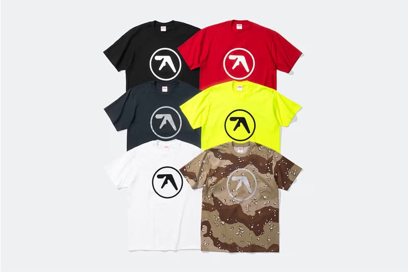 Supreme x Aphex Twin's latest co-branded series officially debuts