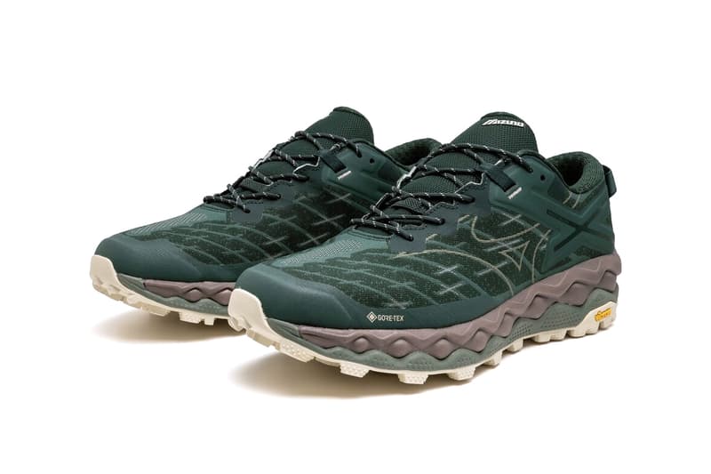 Mizuno Wave Mujin LS GTX “Black/Quiet Shade/Black Sand"  “Pine Grove/Ultimate Grey/Bistro Green” D1GA2501-02 D1GA2501-03 Release Info