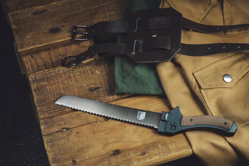 "Attack on Titan" co-branded "Super Hard Blade" shaped cooking knife set officially released-1741256956_267_Attack-on-Titan-co-branded-Super-Hard-Blade-shaped-cooking-knife