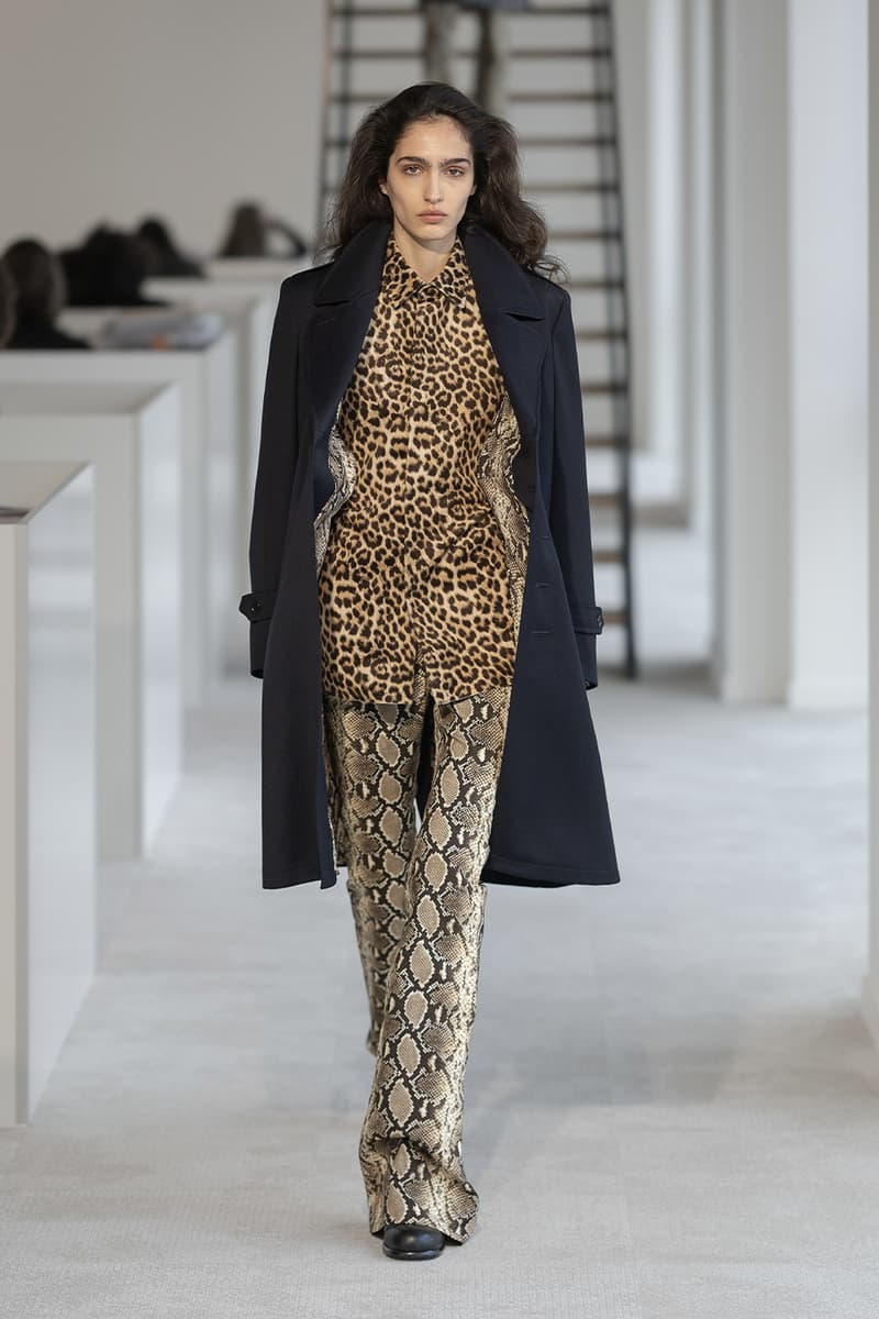 Duran Lantink FW25 Paris Fashion Week Runway Collection wild animal prints zebra alex consani tits out boobs voluptuous bouncy breast duranimals