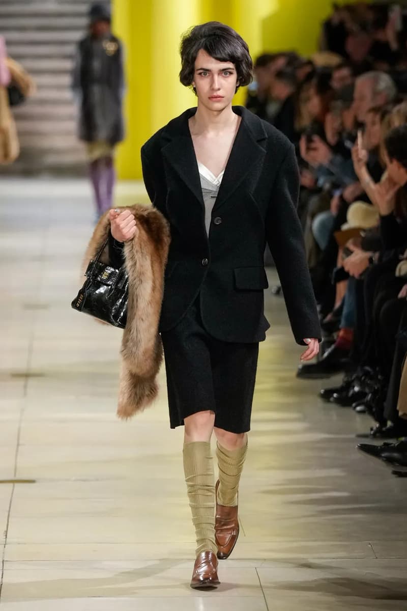 miu miu fall winter 2025 runway collection paris fashion week miuccia prada 