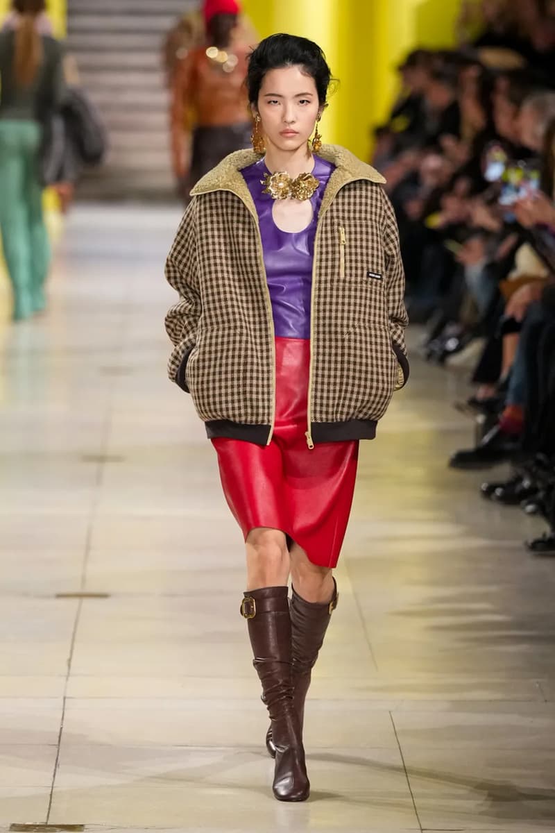 miu miu fall winter 2025 runway collection paris fashion week miuccia prada 