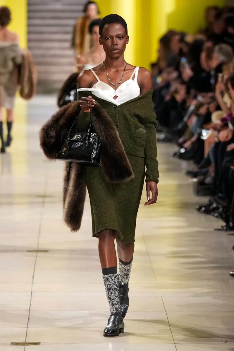 miu miu fall winter 2025 runway collection paris fashion week miuccia prada 