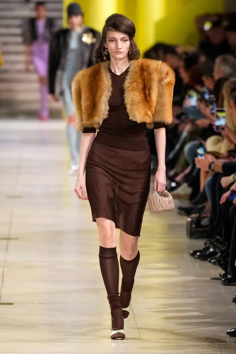 miu miu fall winter 2025 runway collection paris fashion week miuccia prada 