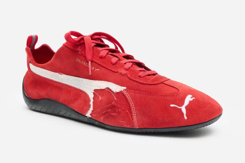 Balenciaga joins hands with PUMA to create the latest co-branded shoe model Ultrasoft Speedcat