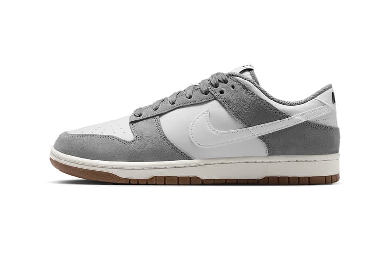 Nike Dunk Low Grey Suede IB6399-001 Release Info