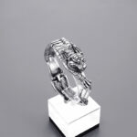 Roaring Lion/Tiger Head Stainless Steel Bracelet