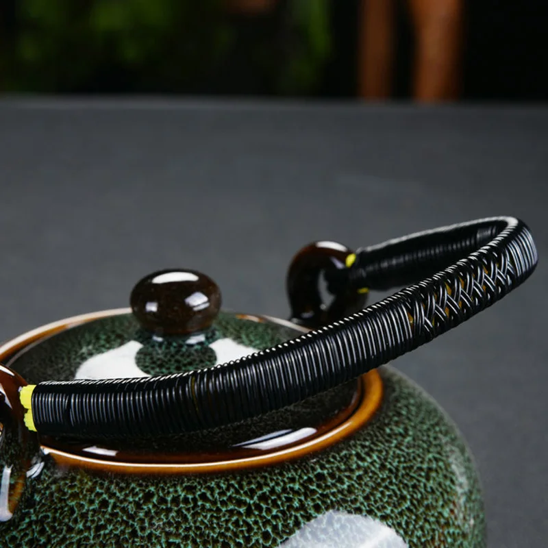 Ceramic Pot Large Capacity Teapot 700ml Starry Glaze Pot for Tea Pots Puer Yixing Kettle Clay Tea Ceremony Set Gaiwan Samovar
