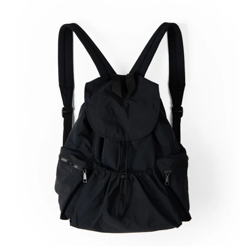 New Niche Large Capacity Lightweight Nylon Backpack for Women's Leisure Travel Fashionable Commuting College Student Backpack