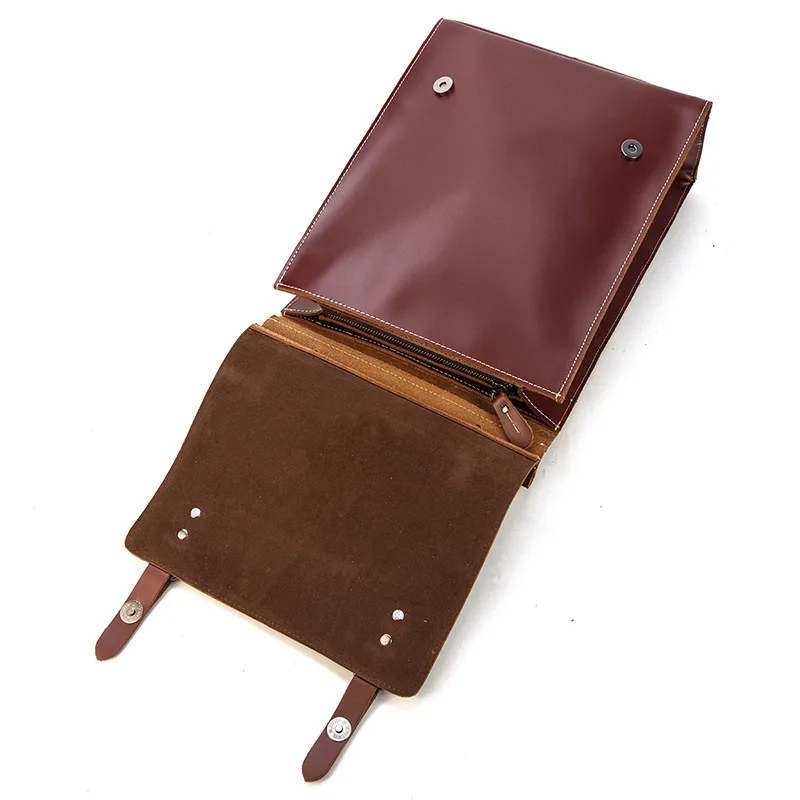 Vintage Crazy Horse Leather Men Women Backpack Genuine Leather Backpacks Man A4 School Bags Rucksack Laptop Daypack Shoulder Bag