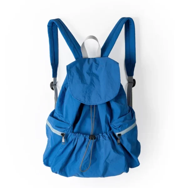 New Niche Large Capacity Lightweight Nylon Backpack for Women's Leisure Travel Fashionable Commuting College Student Backpack
