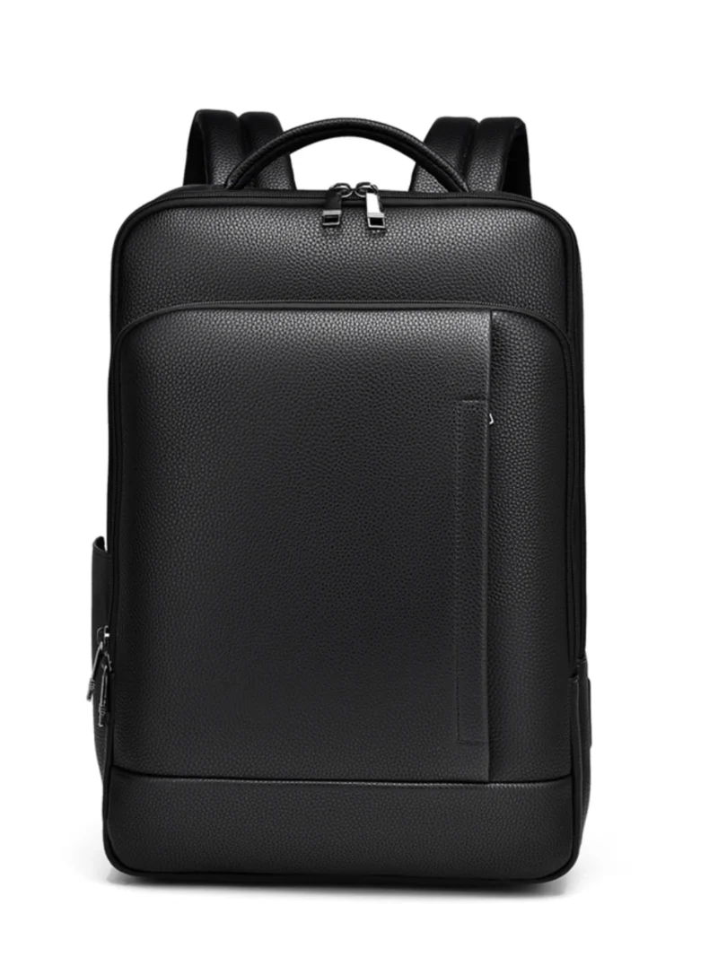 Large Capaci Leather Bapa for Busin Travel Men's Double oulder Bag with Cuter Carent Casual Simple Sle