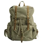 Vintage Canvas Men’s Backpack Outdoor Sports Riding Backpack Casual Large Capacity Travel Hiking rucksack